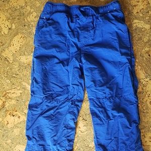 Boys blue lined pants 8
